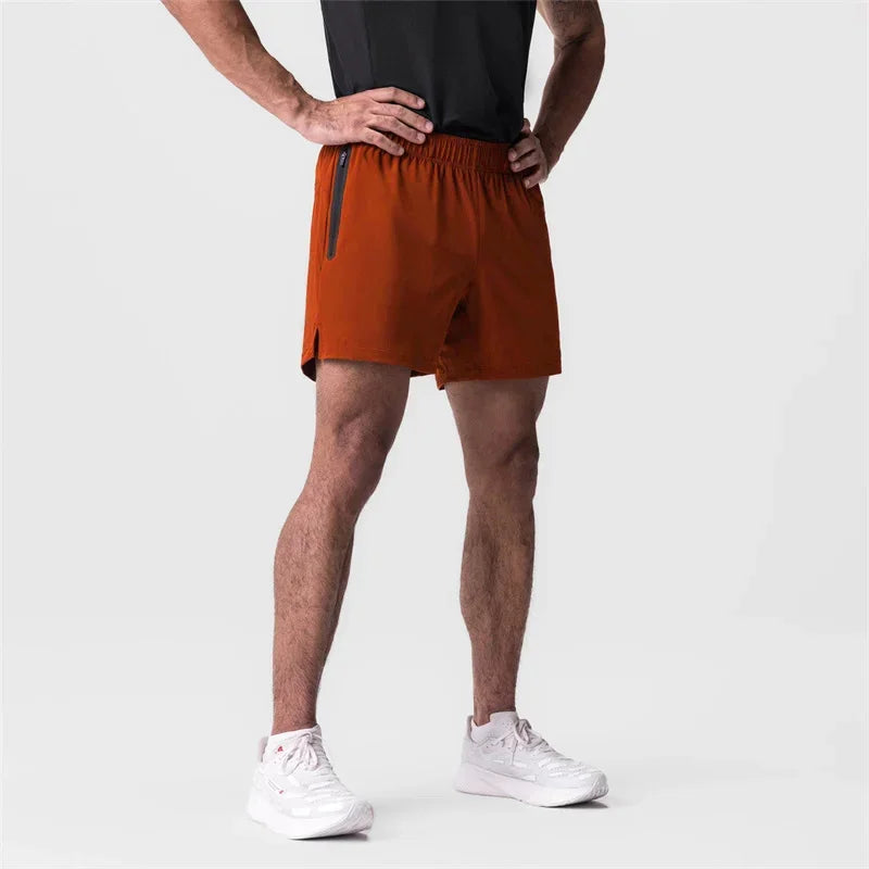 Shorts Masculinos de Secagem Rápida para Treino e Corrida