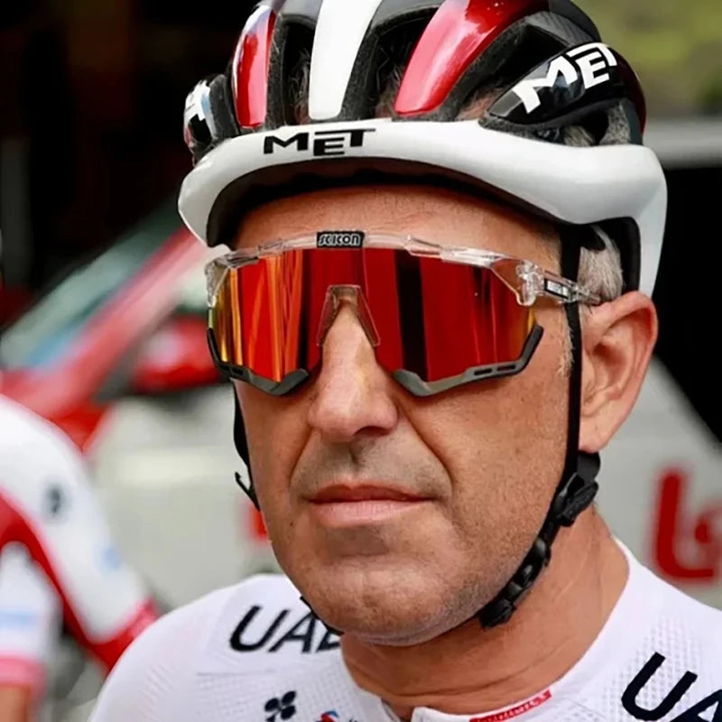 Óculos Polarizados para Ciclismo com Proteção UV400