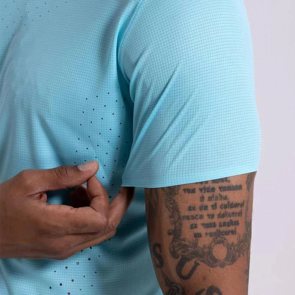 Camiseta Masculina Ultra-Leve para Corrida
