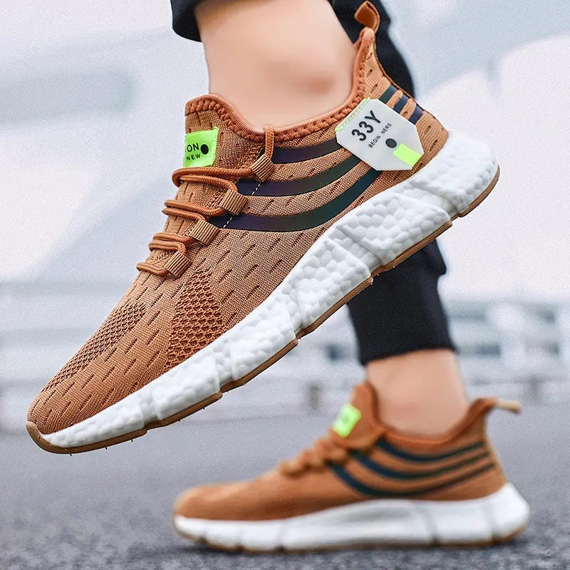 Tênis para Academia Unissex Night Advance Cáqui