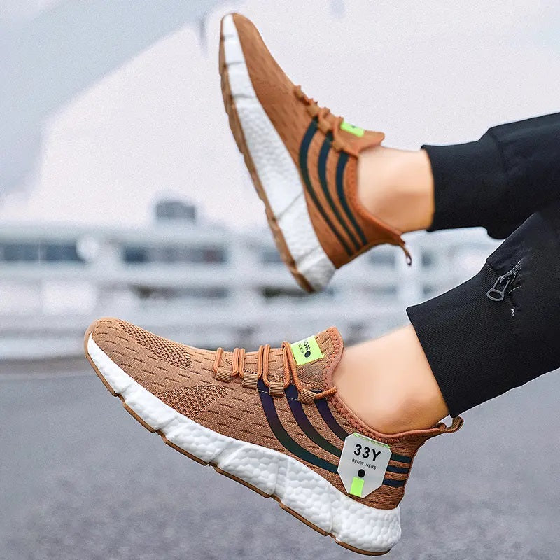 Tênis para Academia Unissex Night Advance Cáqui