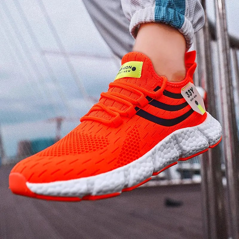 Tênis para Academia Unissex Night Advance Laranja