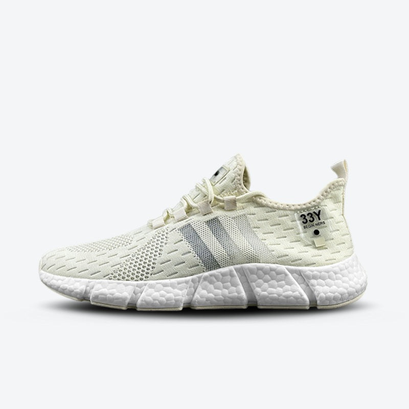 Tênis para Academia Unissex Night Run 3.0 Bege