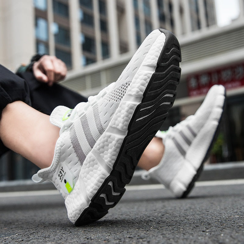 Tênis para Academia Unissex Night Run 3.0 Branco