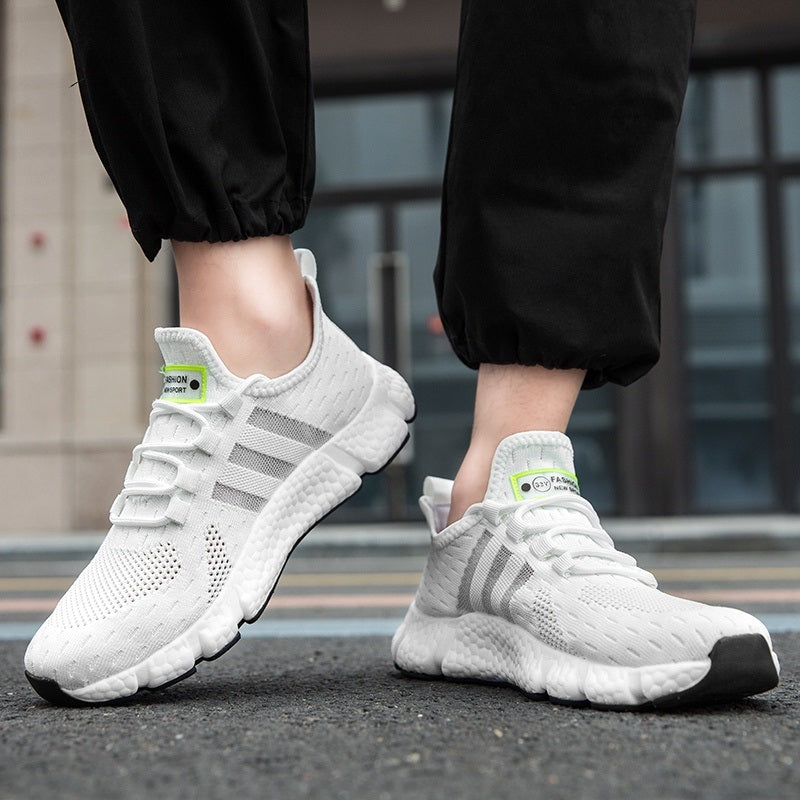 Tênis para Academia Unissex Night Run 3.0 Branco