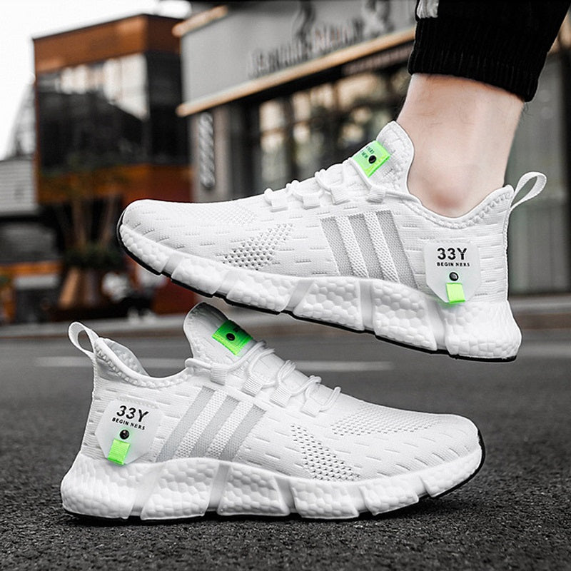 Tênis para Academia Unissex Night Run 3.0 Branco