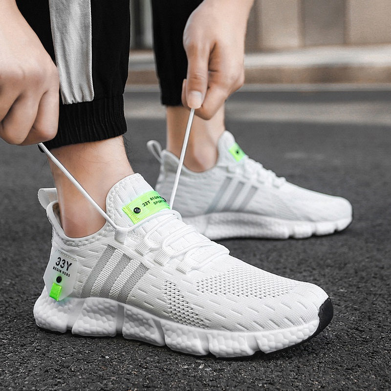 Tênis para Academia Unissex Night Run 3.0 Branco