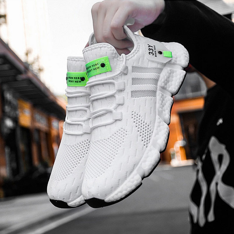 Tênis para Academia Unissex Night Run 3.0 Branco