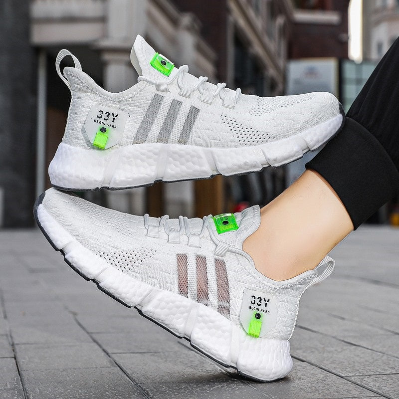 Tênis para Academia Unissex Night Run 3.0 Branco