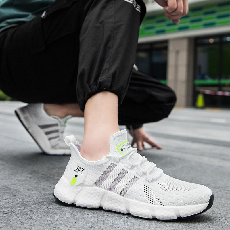 Tênis para Academia Unissex Night Run 3.0 Branco