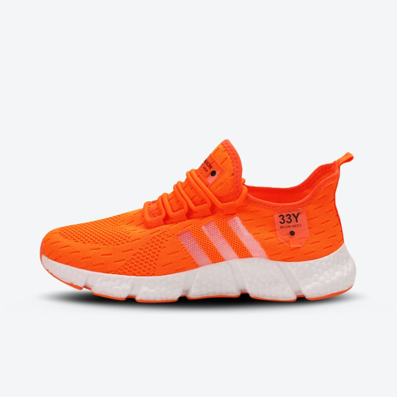 Tênis para Academia Unissex Night Run 3.0 Laranja