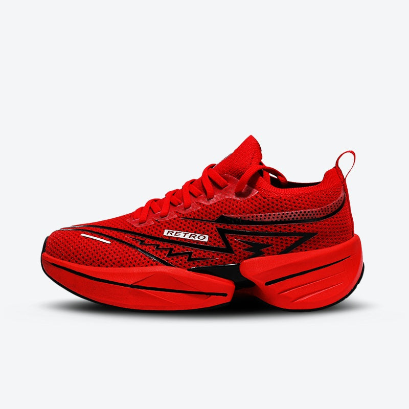 Tênis para Corrida Unissex Night Speed Carbon Pro Vermelho