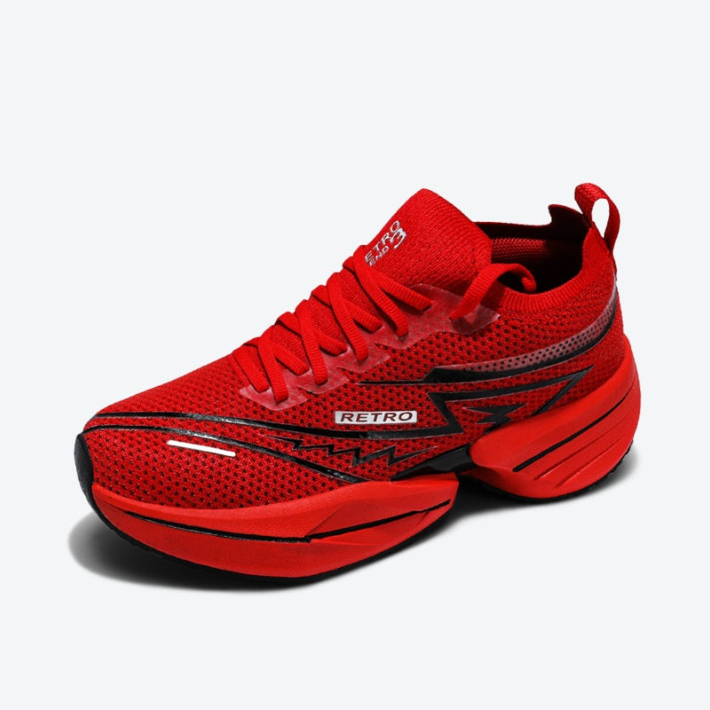 Tênis para Corrida Unissex Night Speed Carbon Pro Vermelho