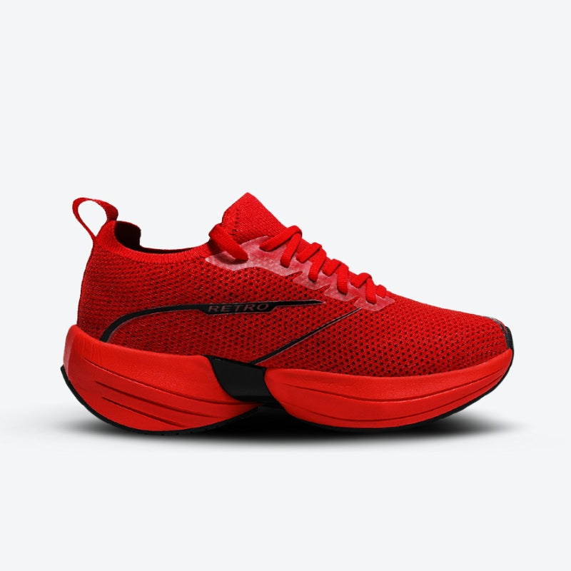 Tênis para Corrida Unissex Night Speed Carbon Pro Vermelho