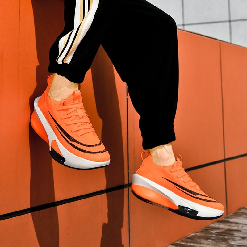 Tênis para Corrida Unissex Night Speedfly Next 3 Laranja